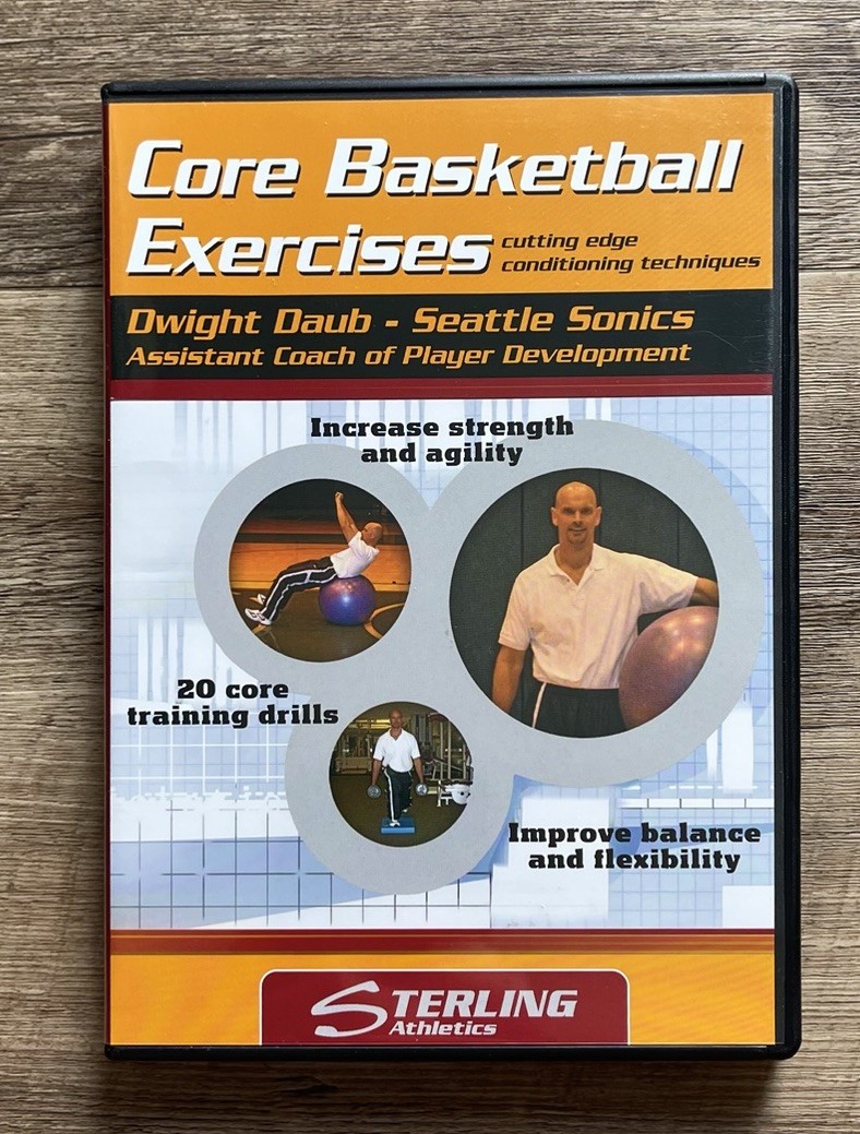 Core Basketball Exercises Coaching DVD Conditioning Practice Drills Dwight Daub