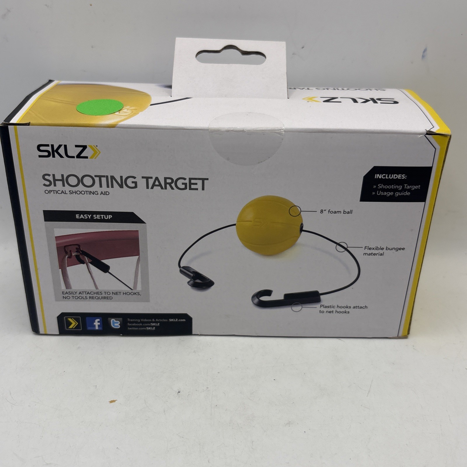 SKLZ Basketball Shooting Target Optical Aid – Improve Shot Precision & Accuracy