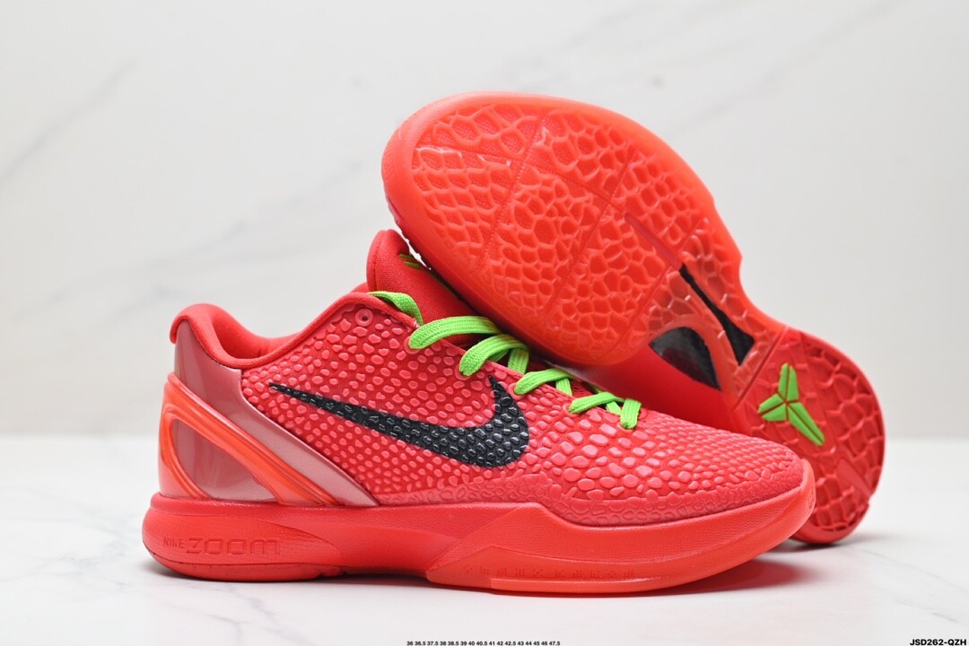New NK Zoom Kobe 6 Protro Low Anti Friction – FV4921-600 Mens Shoes Authentic