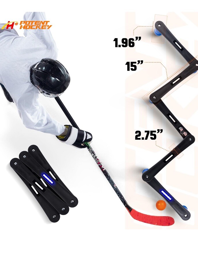 Potent Hockey Training Equipment – Digital Stickhandling Trainer – Portable Ge1