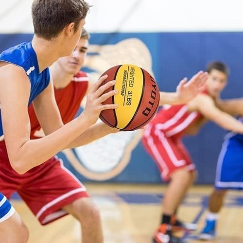 Professional 3.3lbs Weighted Basketball – Elevate Handling & Control Skills