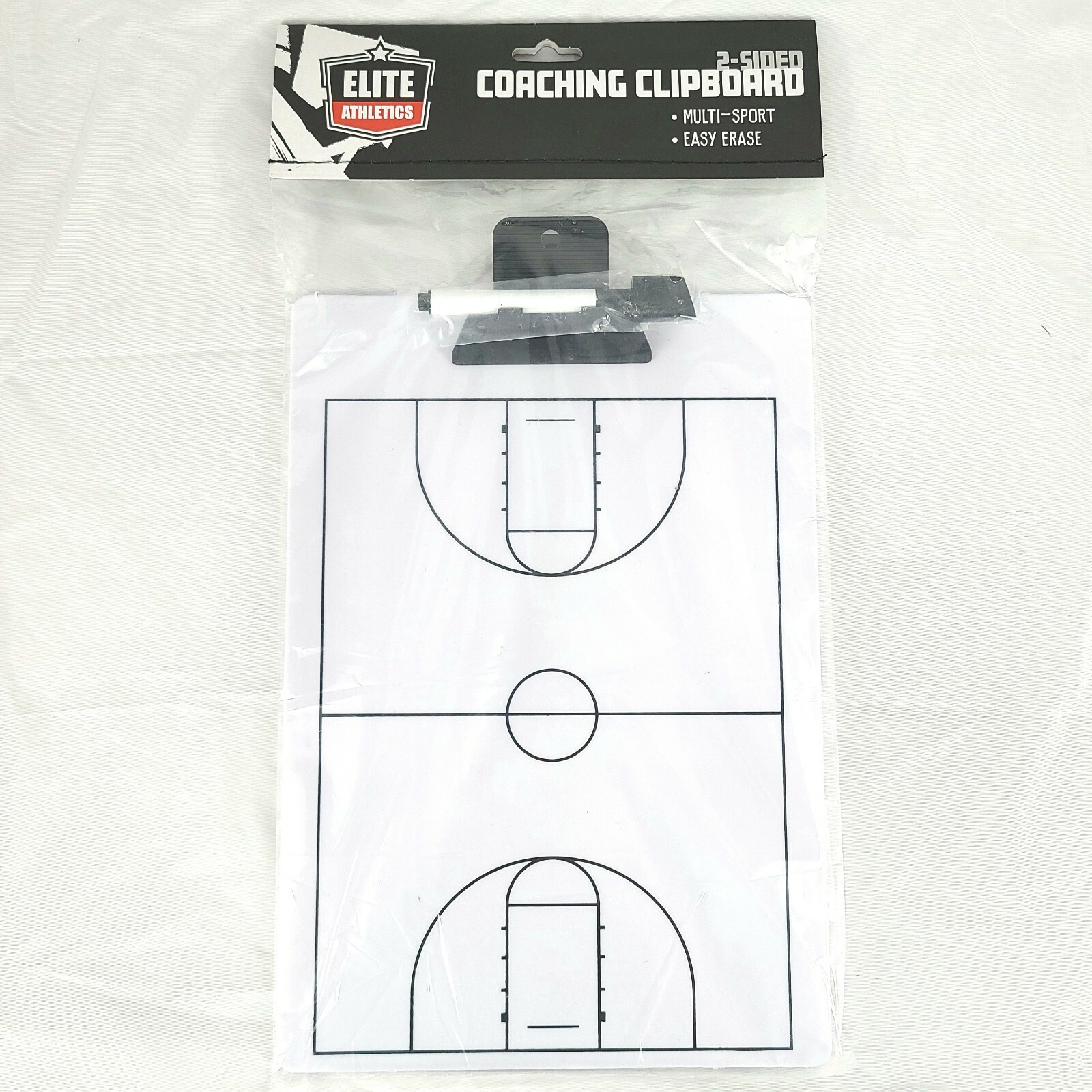 Basketball Dry Erase Playmaker Clipboard New with Dry Erase Marker