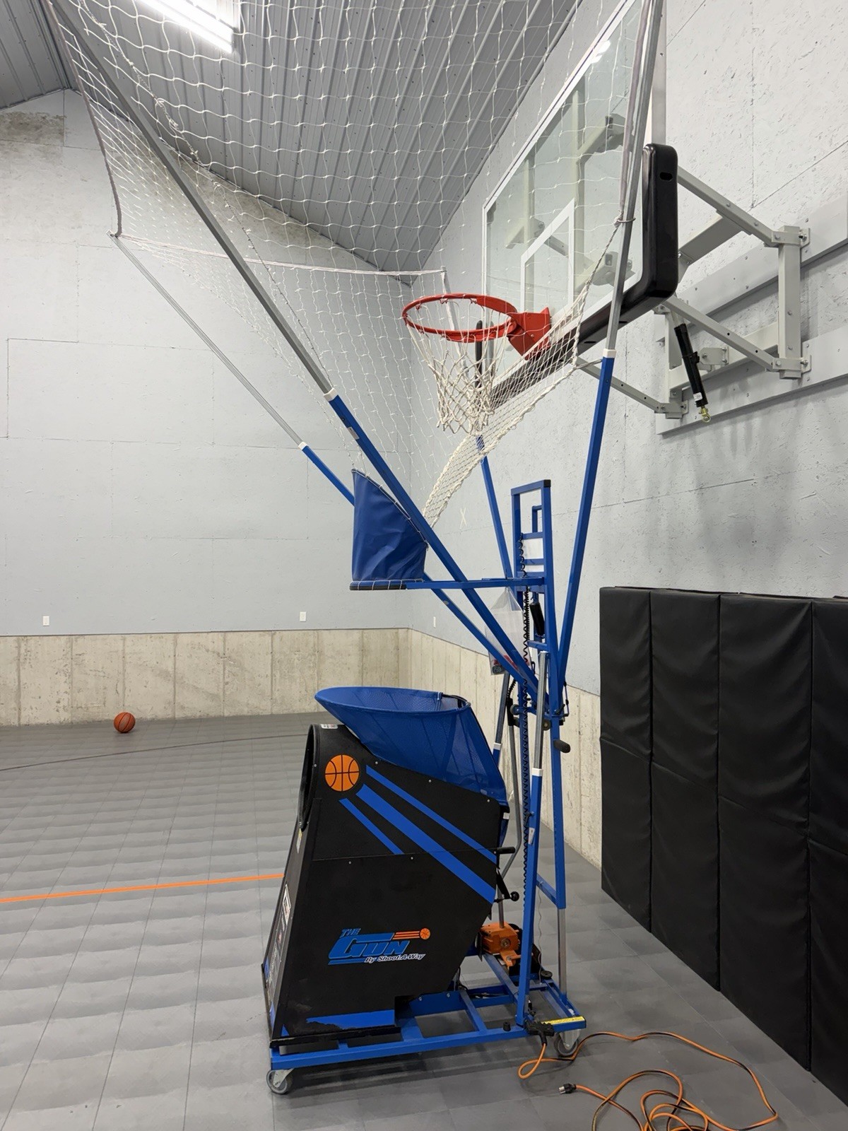Shoot-A-Way The Gun 10K Basketball Shooting Trainer w/ Ball Return Net