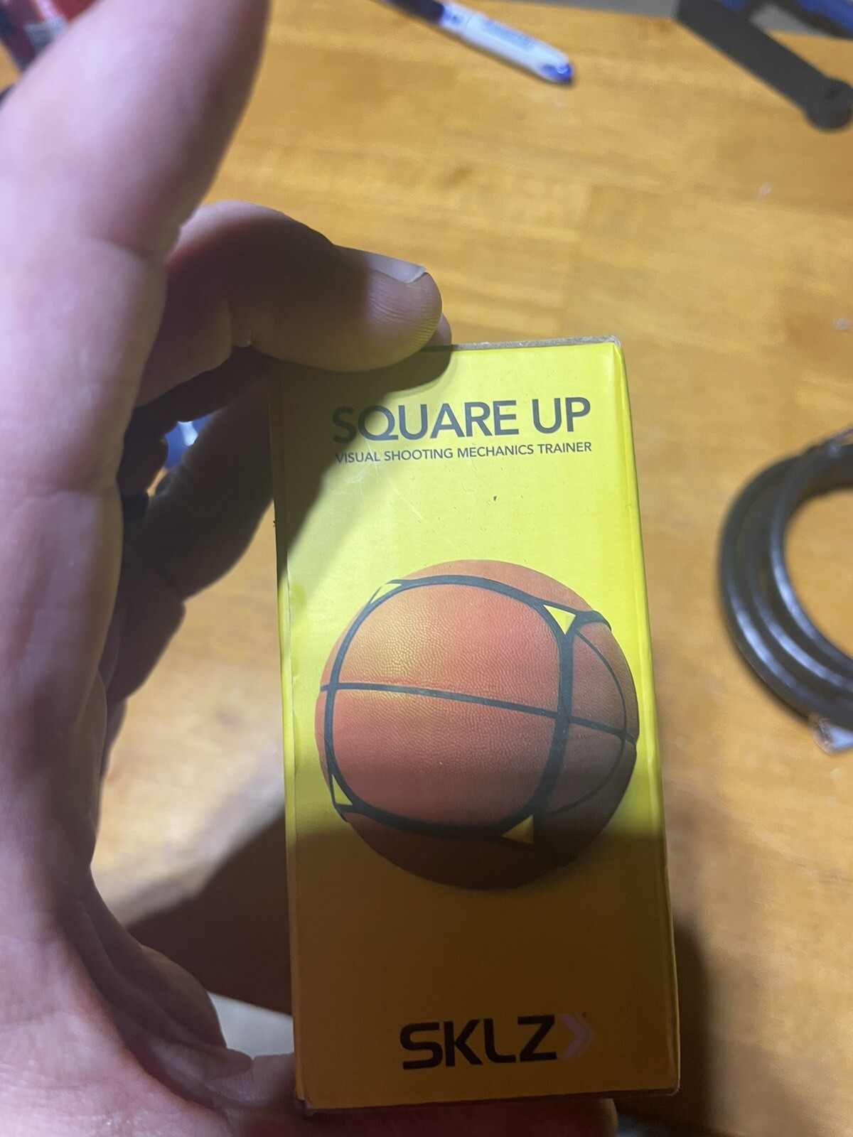 Basketball Visual Shooting Mechanics Trainer Hoops NBA NCAA SKLZ Square Up NEW