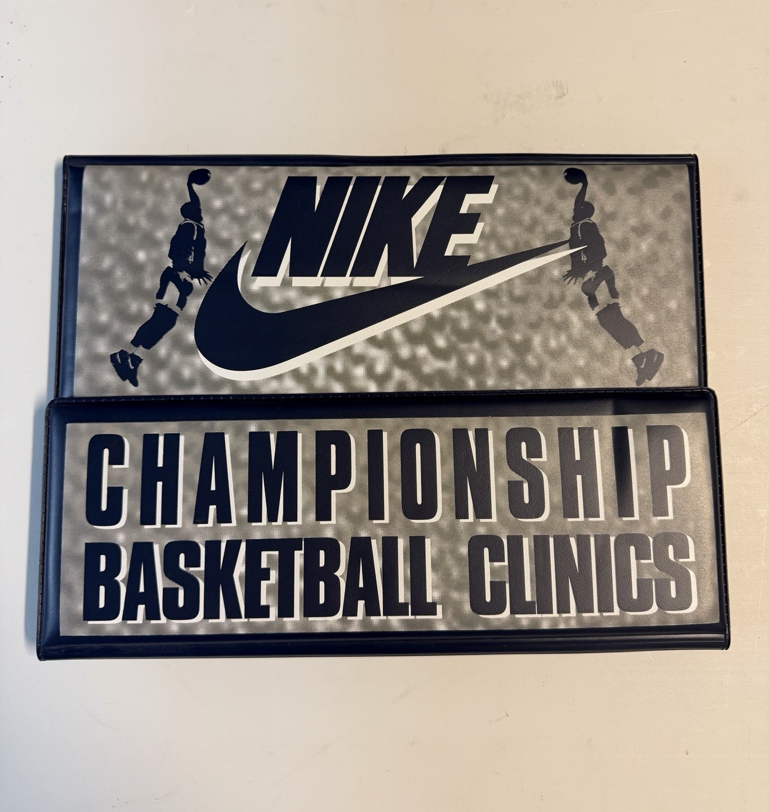 VTG 80s 90s Nike Basketball Championship Clinics Folder, Paper Included Coach