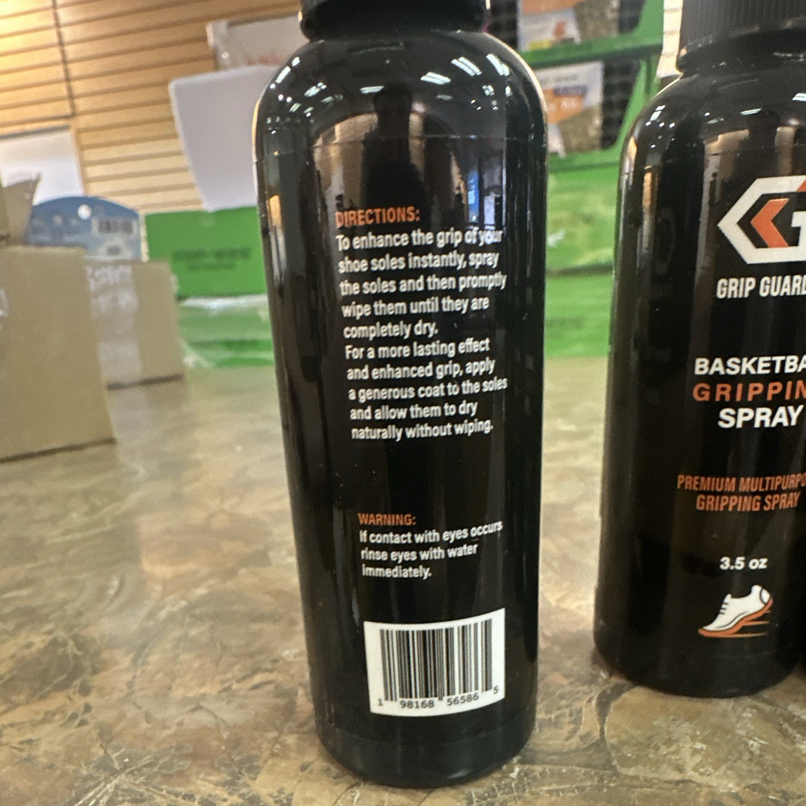 Grip Guardian Basketball Gripping Spray for Grip, Black, 3.5 oz (5 Pack)