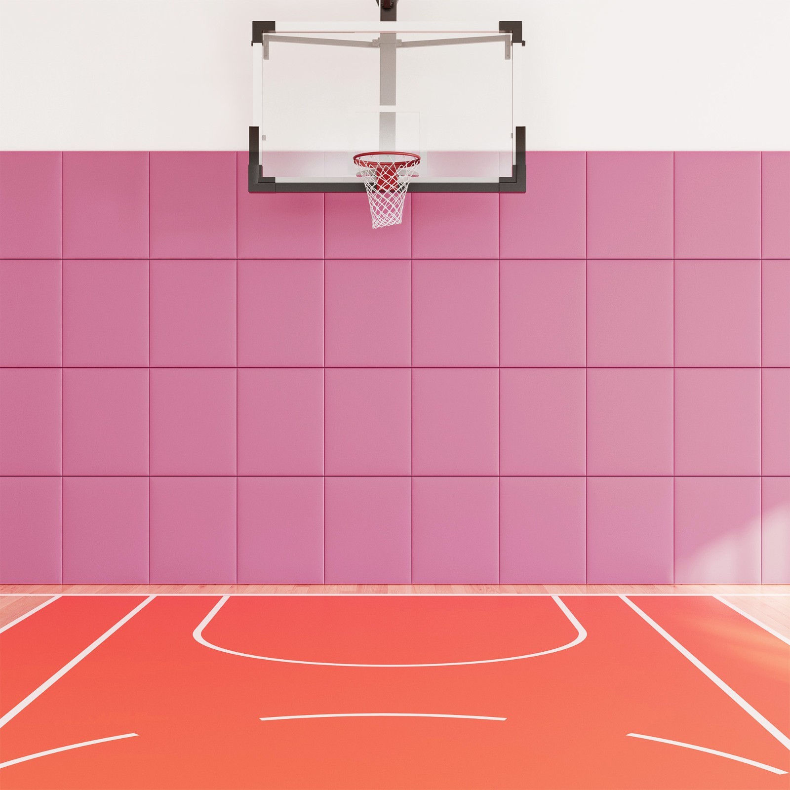 2″ Thick Gym Wall Padding,Foam Protection Pad for Gym Basketball-Court Garage
