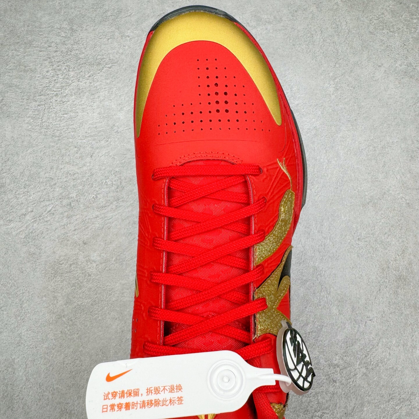 New NK ZOOM KOBE 5 Protro HF5182-600 Red Mens Womens Basketball Shoes authentic