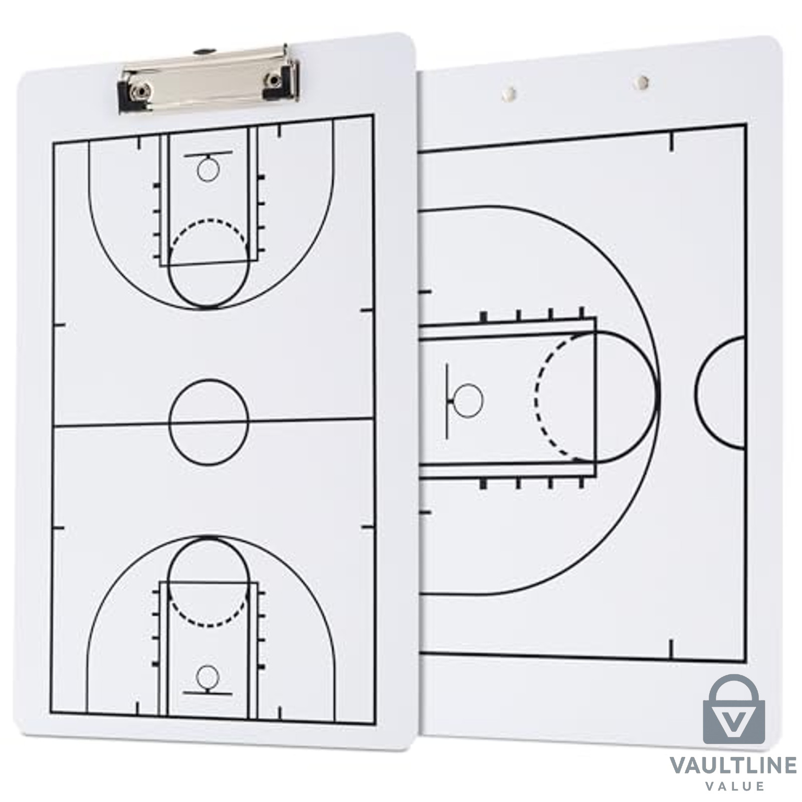 RVIEVJP Double-Sided Dry Erase Basketball Coaching Board for Tactical Planning