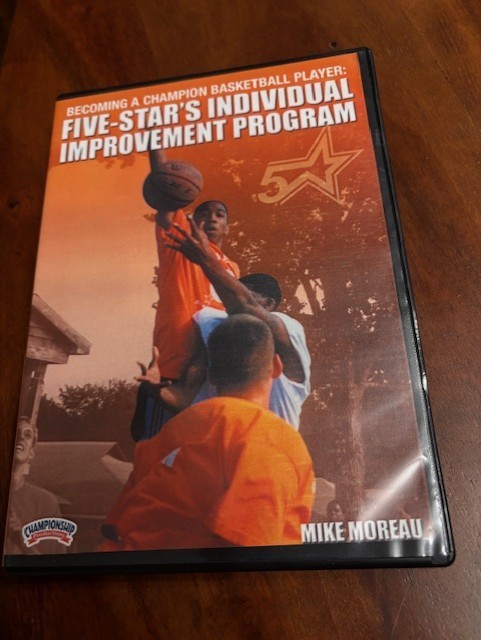 5 Star Individual Improvement Program Mike Moreau Basketball Coaching DVD