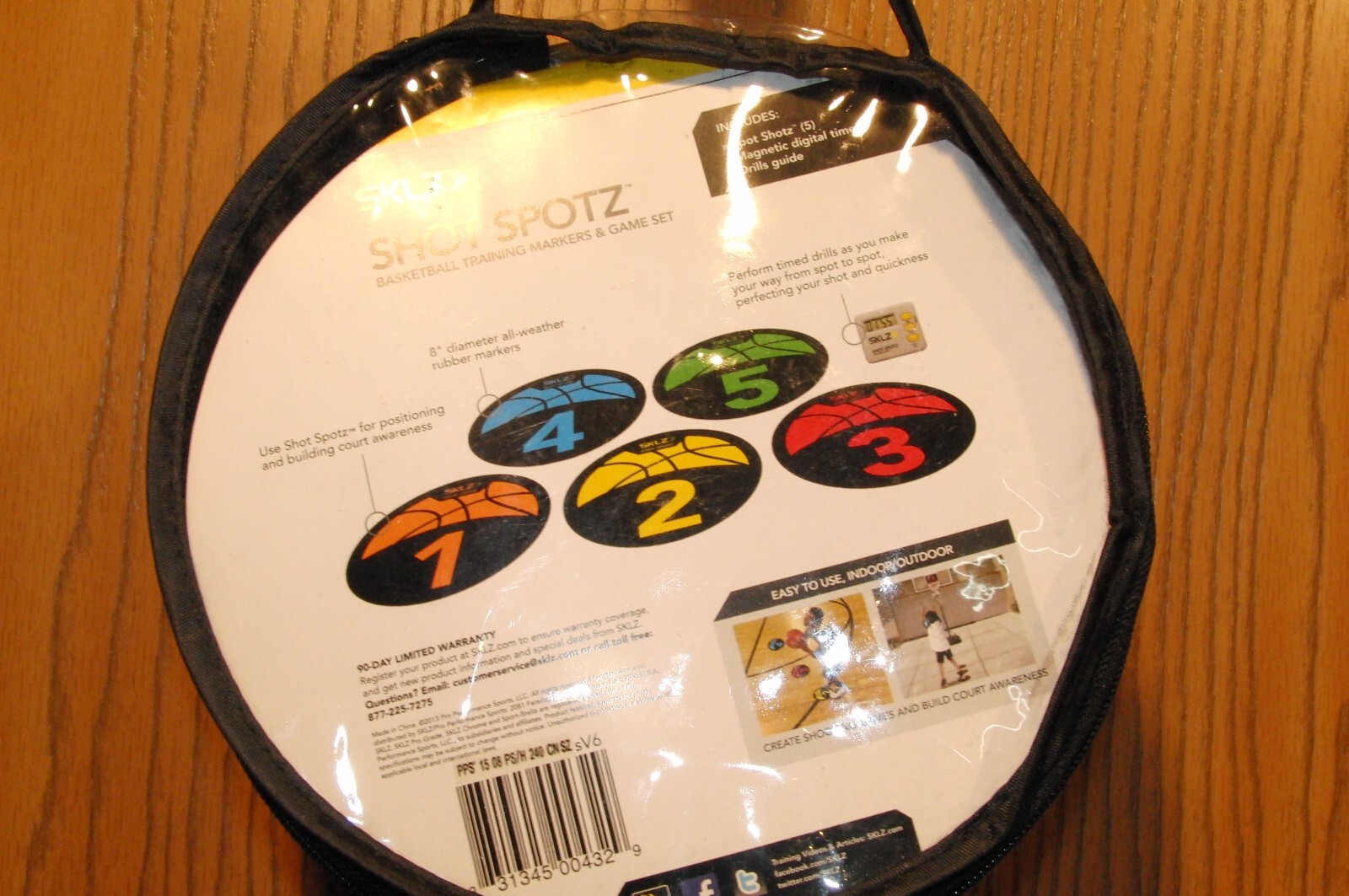 SKLZ Shot Spotz Basketball Training Markers & Game Set NEW