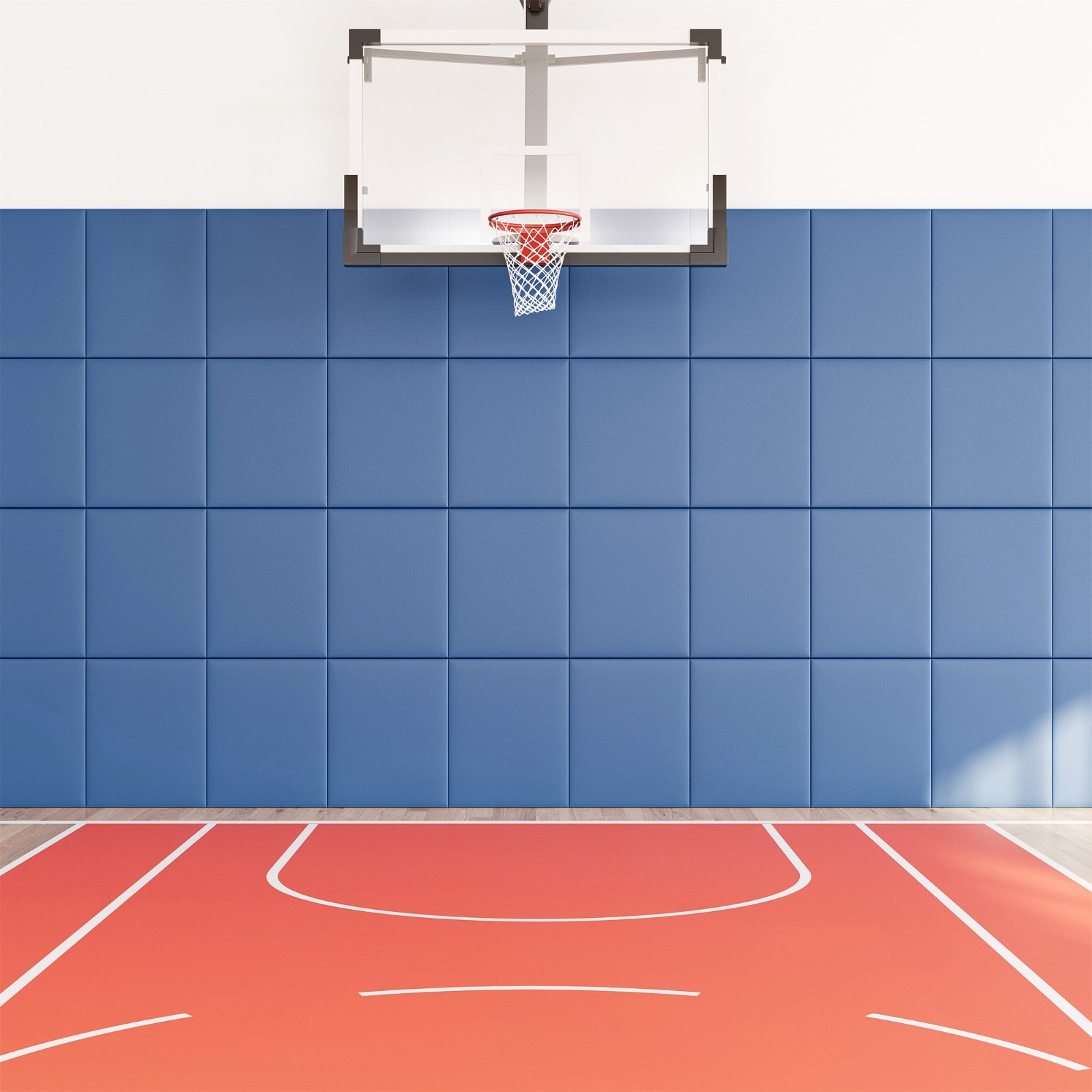 2″ Thick Gym Wall Padding,Foam Protection Pad for Gym Basketball-Court Garage