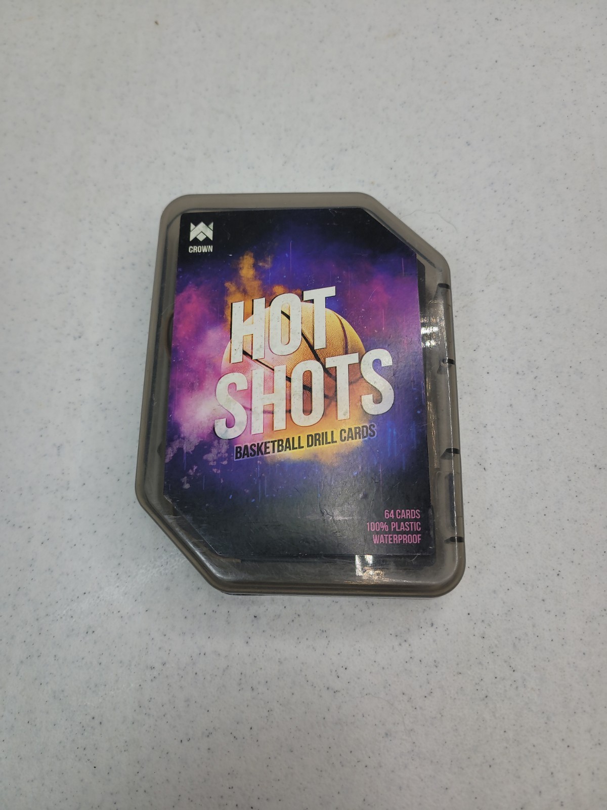 Hot Shots Basketball Drill Cards Deck for All-Around Training Skill Development