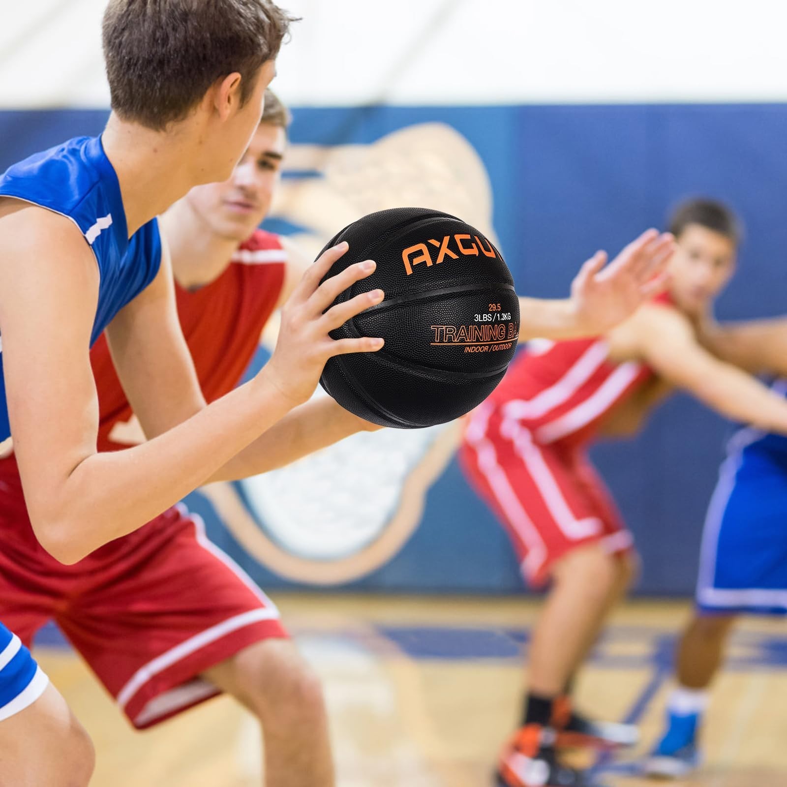 Weighted Training Basketball 3LB/2.2LB for Dribbling, Passing & Rebounding Skill