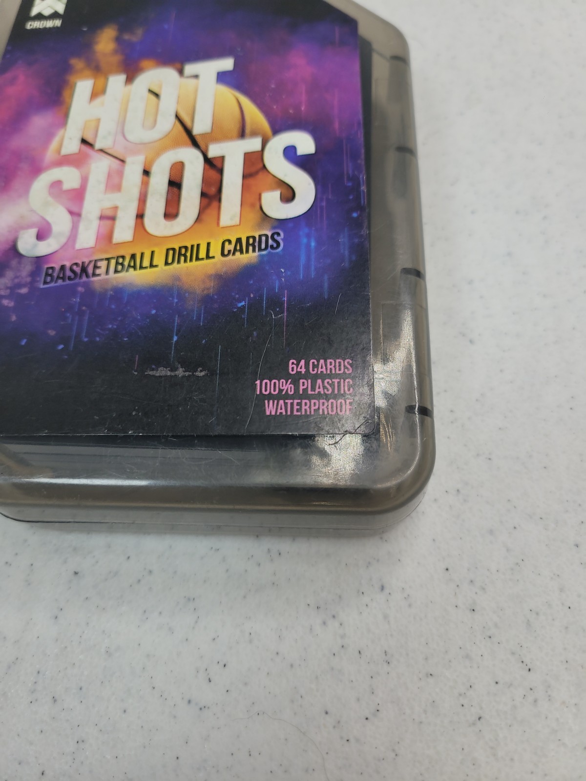Hot Shots Basketball Drill Cards Deck for All-Around Training Skill Development