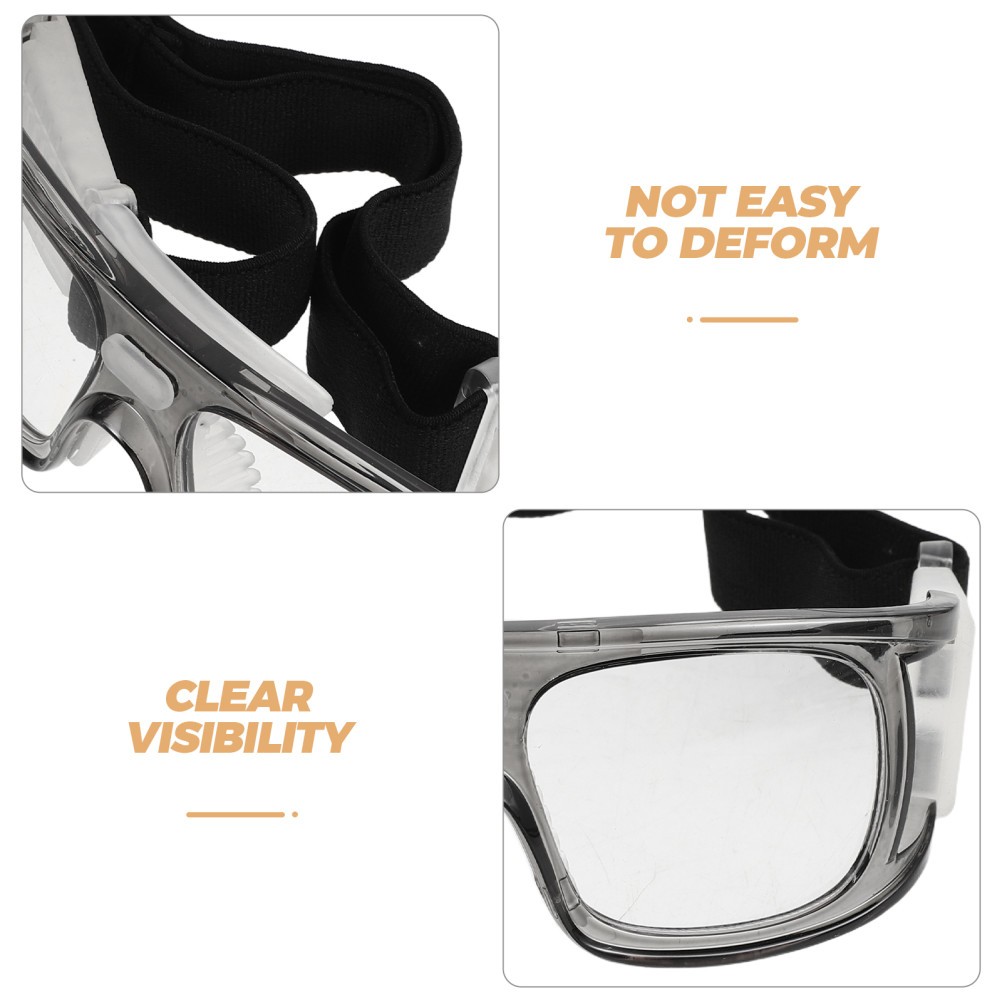 Lacrosse Glasses Basketball Protective Clear Sports Eyewear Goggles
