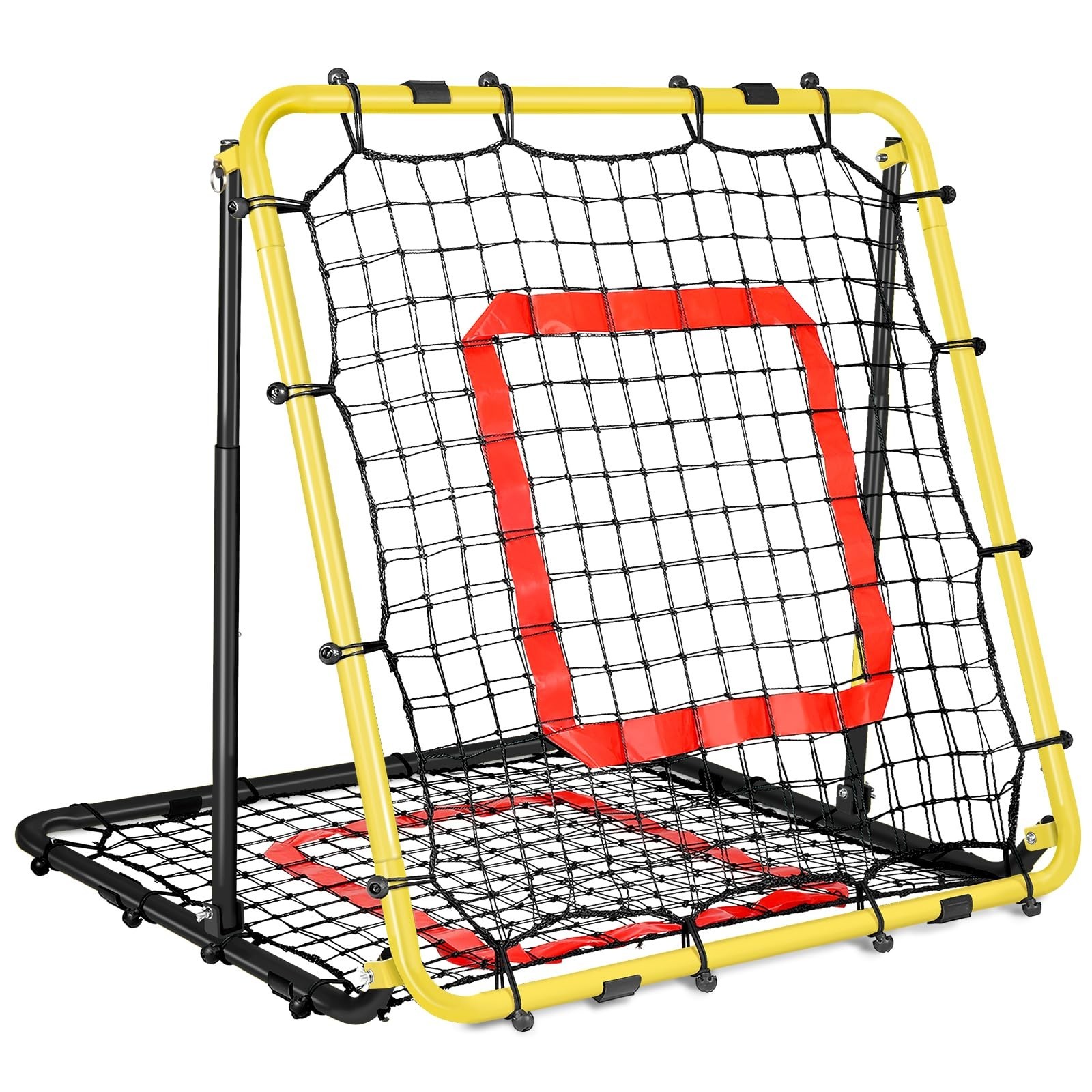 Multi-Sport Rebounder Net for Baseball, Softball & Volleyball – Adjustable Angle