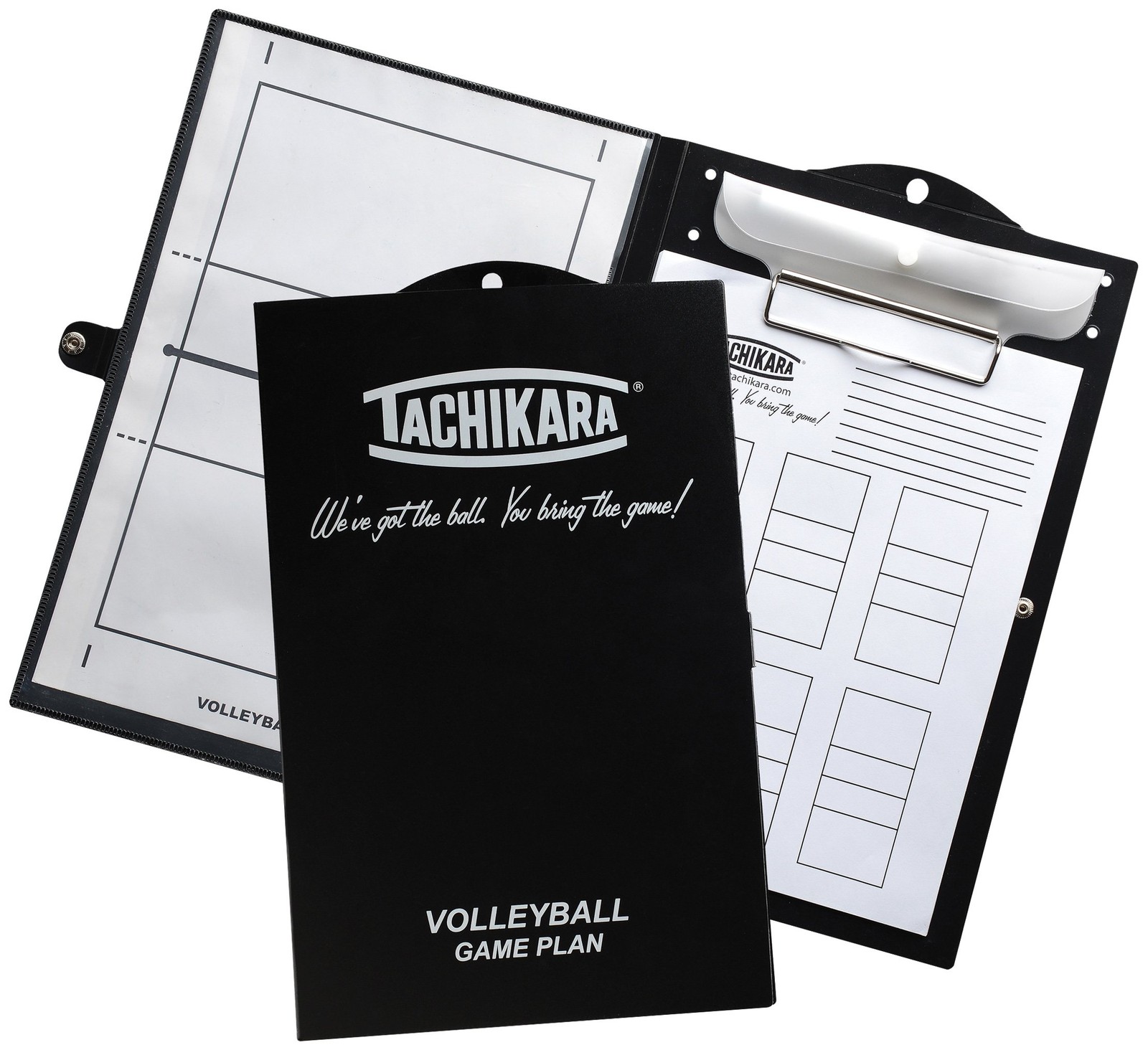 Multi Function Volleyball Clipboard with Dry Erase Diagram and Pen