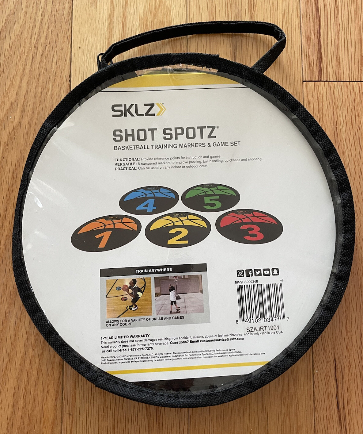 SKLZ Shot Spotz Basketball Training Markers