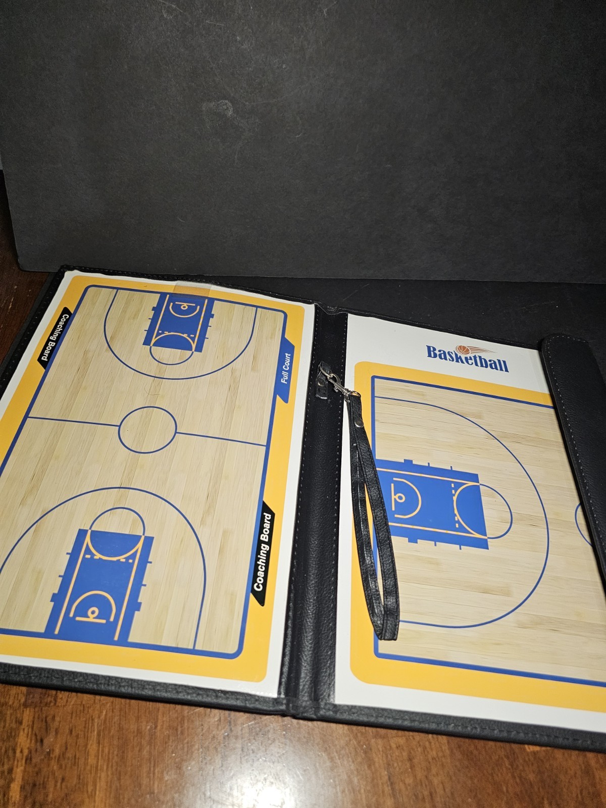 Basketball Coaching Board Coaches Clipboard Magnetic Board Good Condition