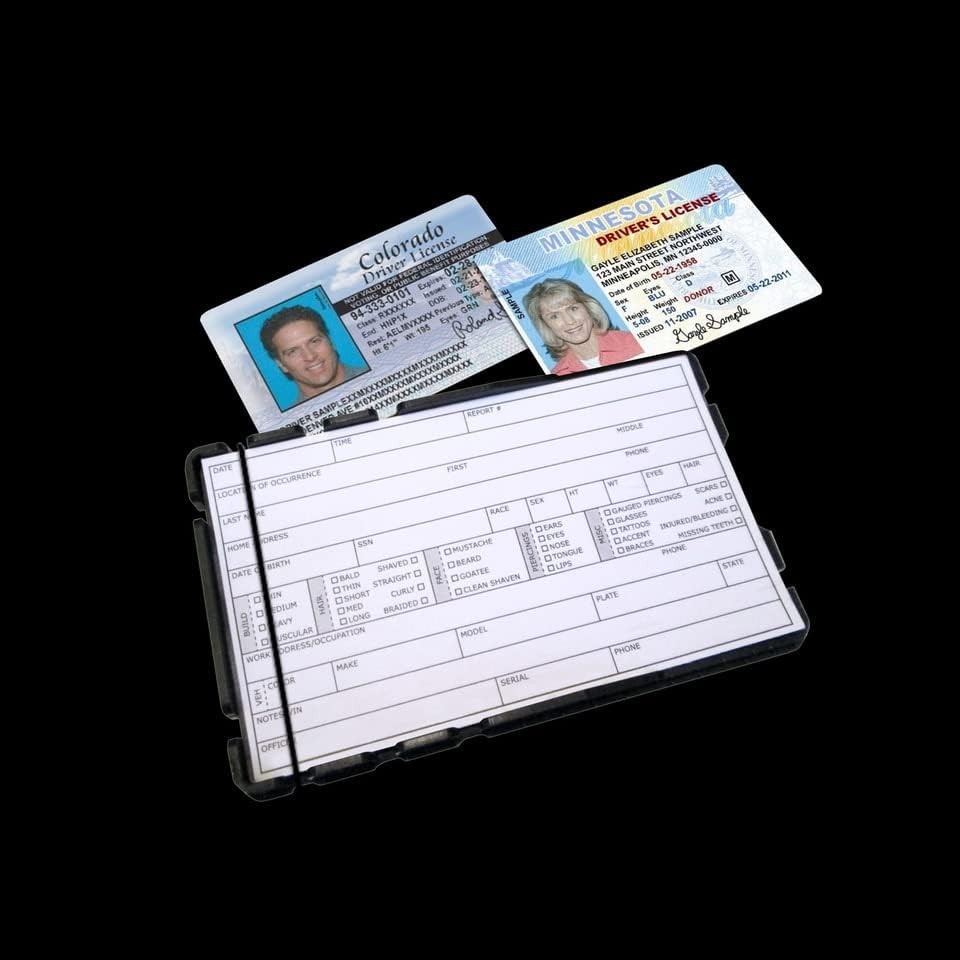 TPK Pocket Clipboard for 3×5 Index Cards – 100 Pack FI Cards
