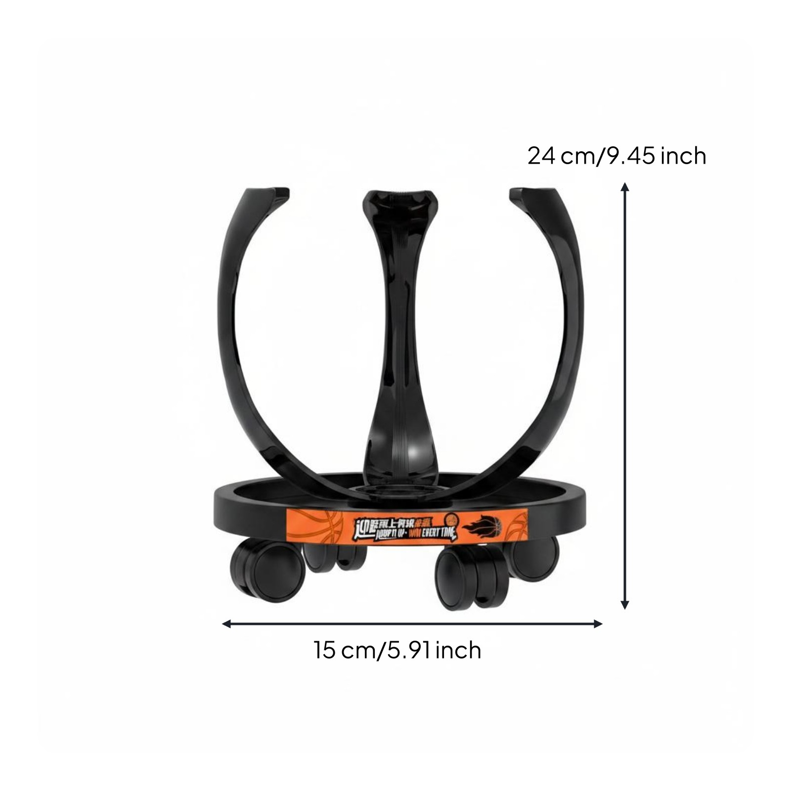 Minimalist Hoop Sport Practice Aid Stable Base for Gym