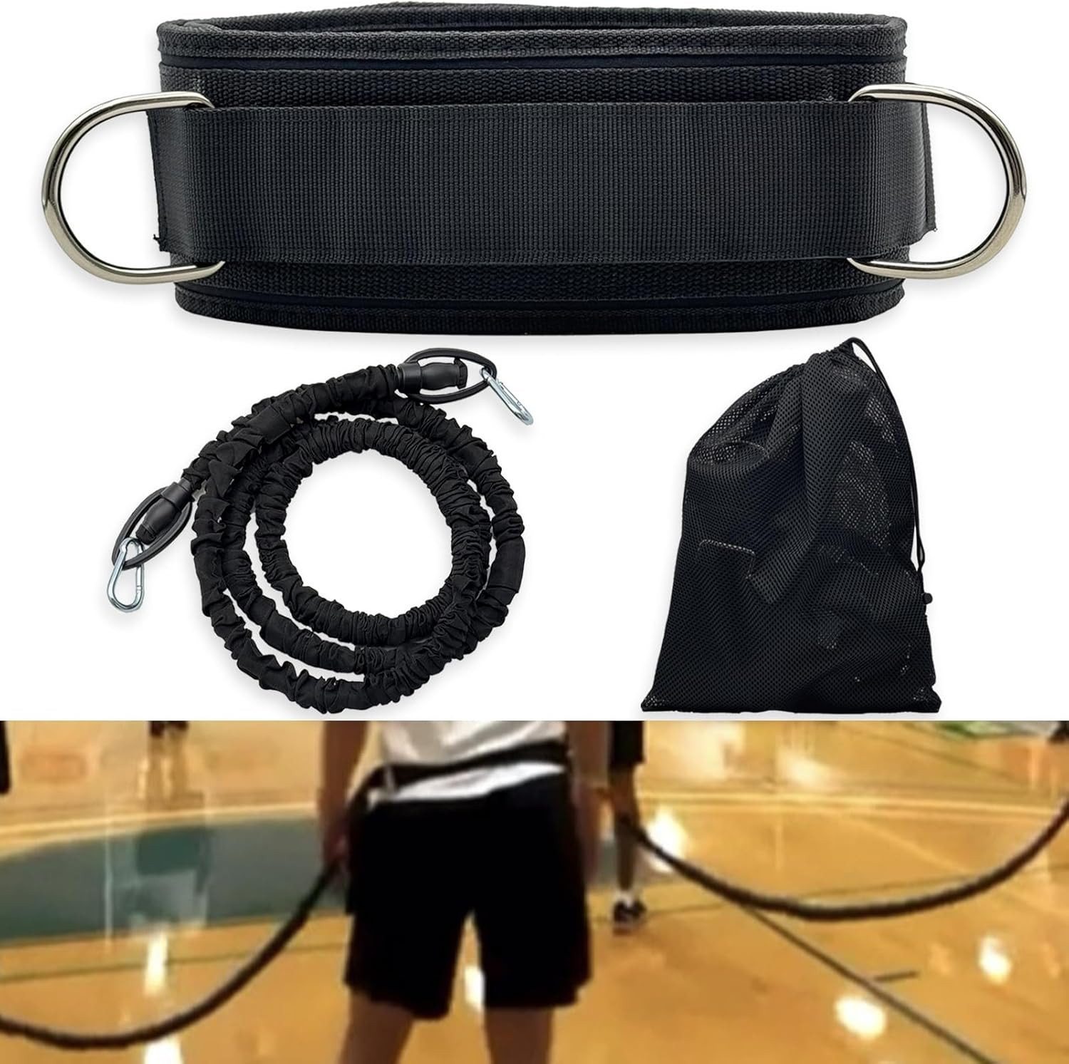Basketball Defense Training Equipment, Pro Zone Defense Training Kit with Widene