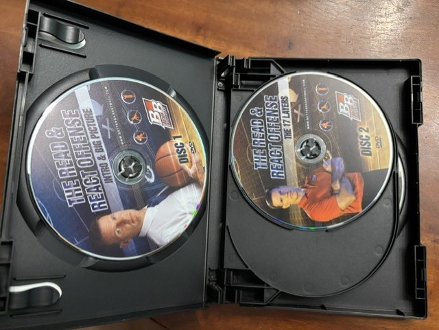 The Read & React Offense Better Basketball Coaching 6 DVDs