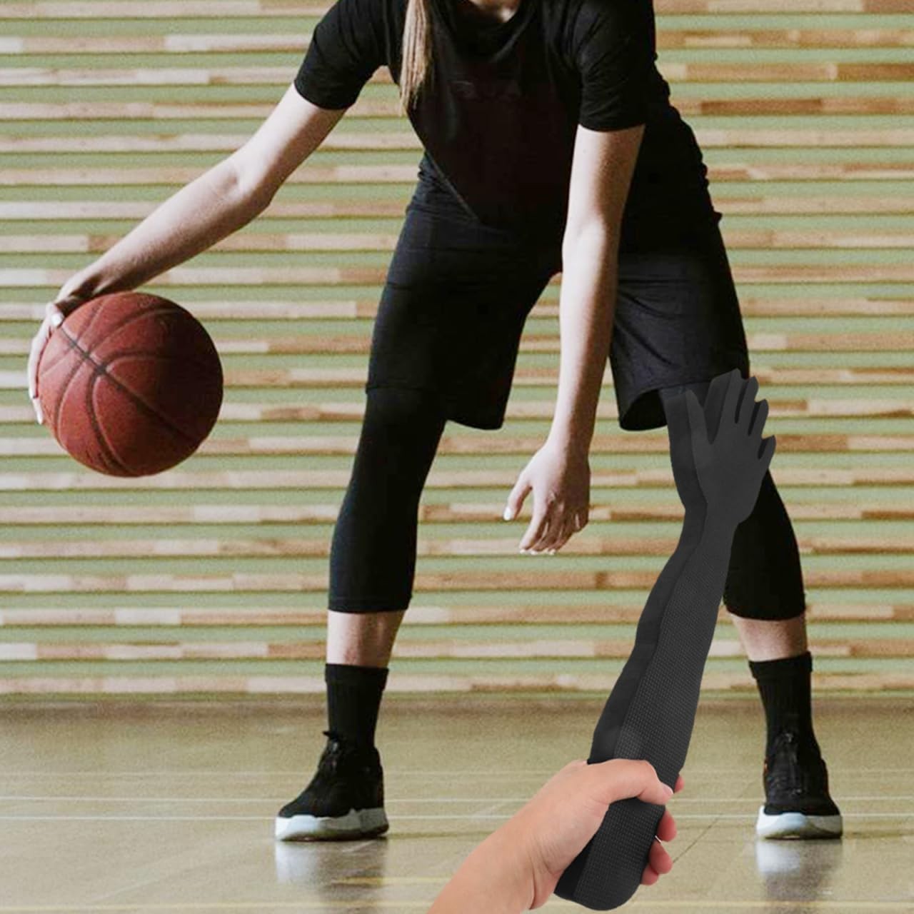 16.9inch Padded Basketball Blocking Sticks – Enhance Defense Skills Effortlessly