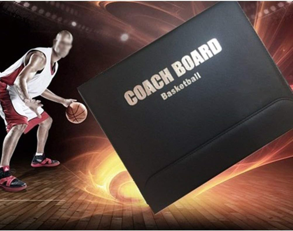 Basketball Coaching Board Coaches Clipboard Tactical Magnetic Board Kit,Portable