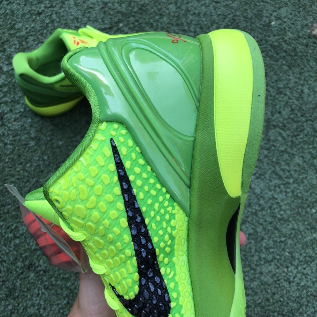 New NK Zoom Kobe 6 Protro Low Grinch CW2190-300 Mens Athletic Shoes Authentic