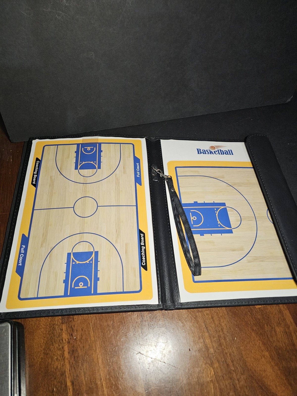 Basketball Coaching Board Coaches Clipboard Magnetic Board Good Condition