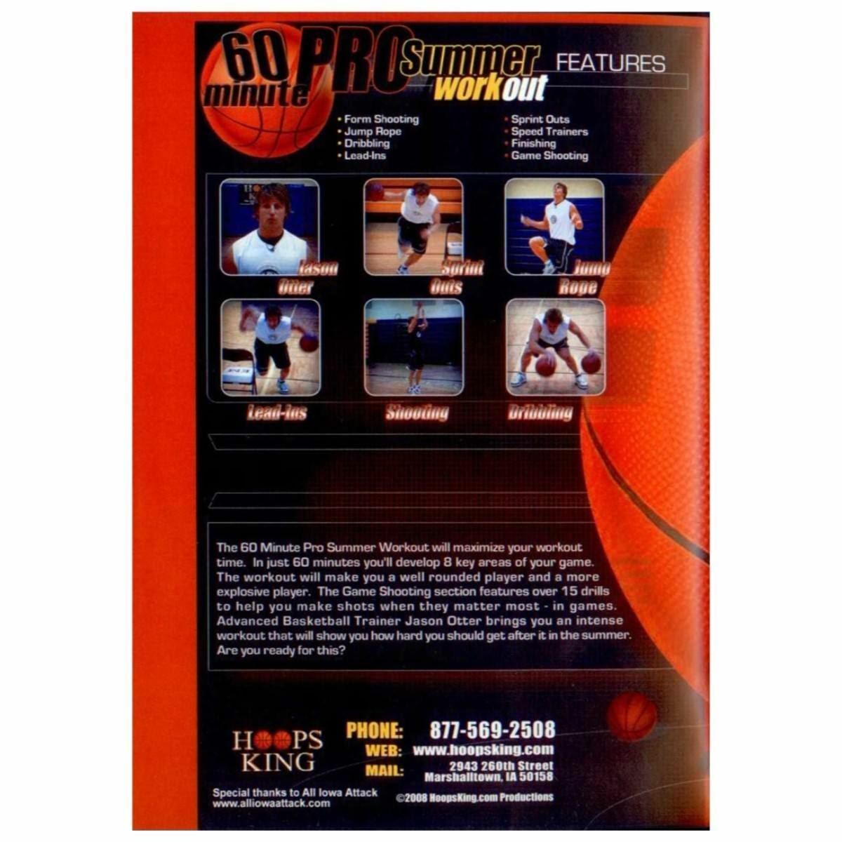 60 Minute Pro Summer Basketball Workout Program