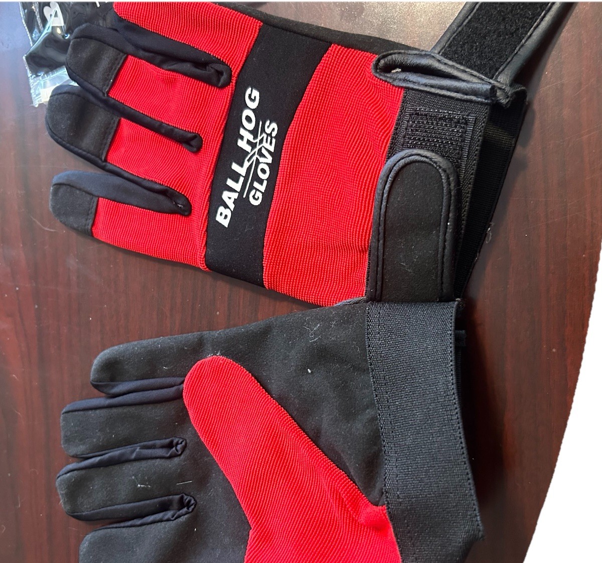 Ball Hog Gloves BASKETBALL HANDLING DRIBBLING Dribble Training Aid Gear Sz Med