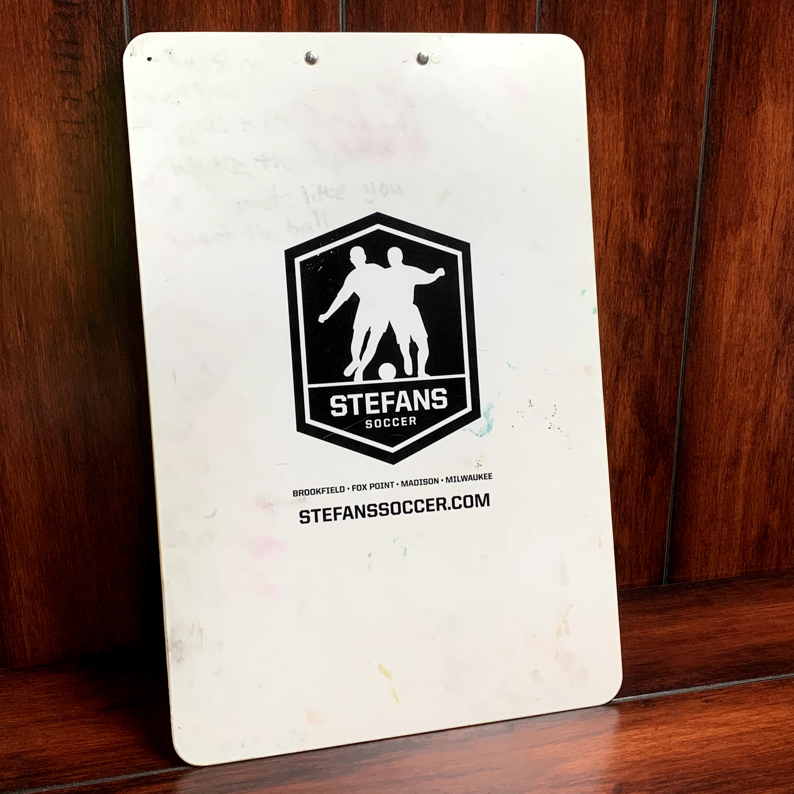 Jumbo KBA Playmaker Soccer Coaching Clip Board Dry Erase Marker 12”x18″