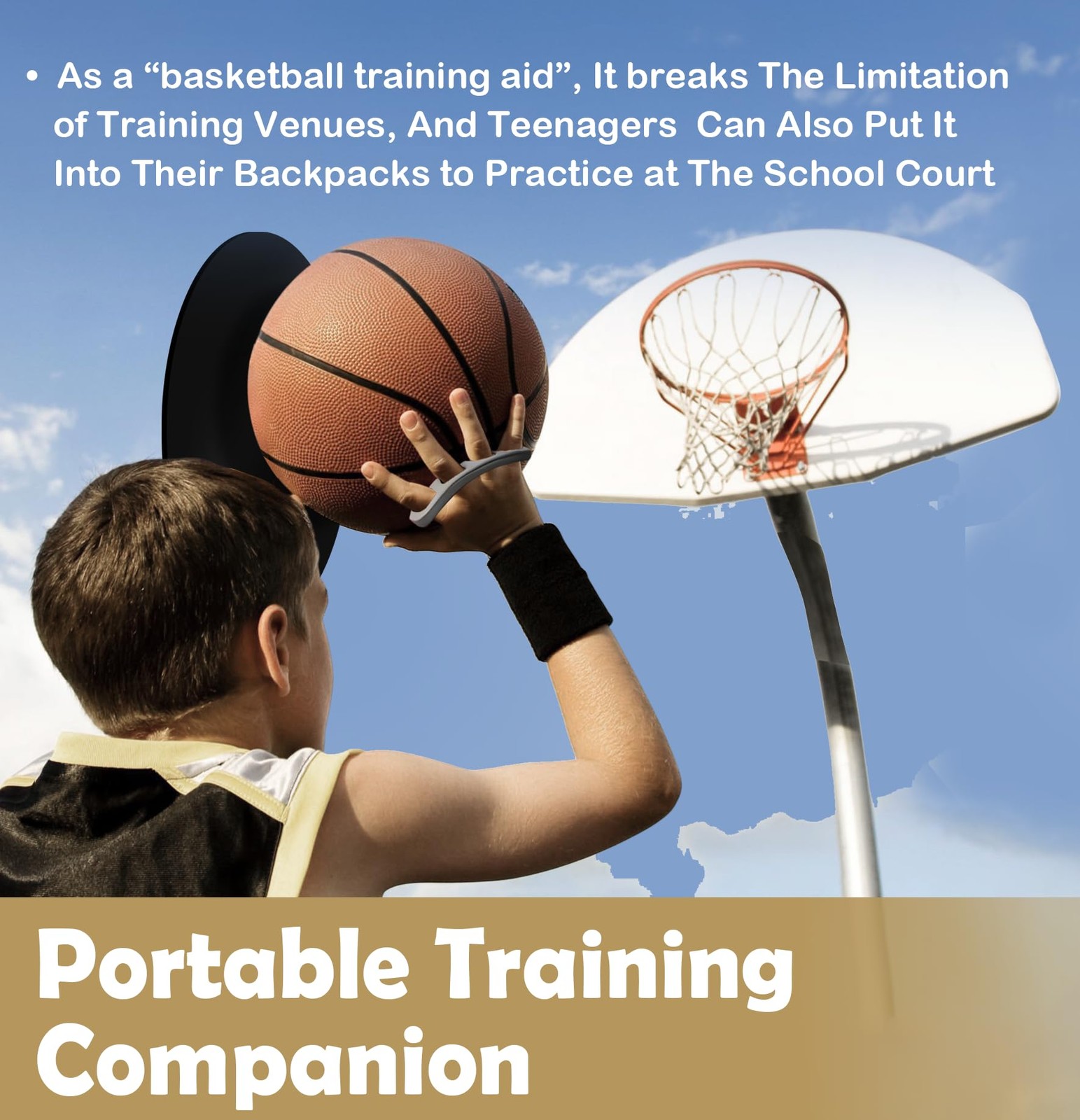 Lintriguingly Basketball Shooting Trainer – Adjustable Hand Placement Correct…