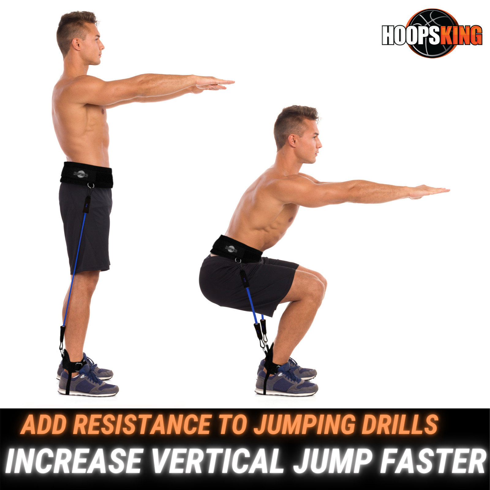 Pre-Owned HoopsKing Vertical Jump Resistance Bands | Jump Higher Equipment