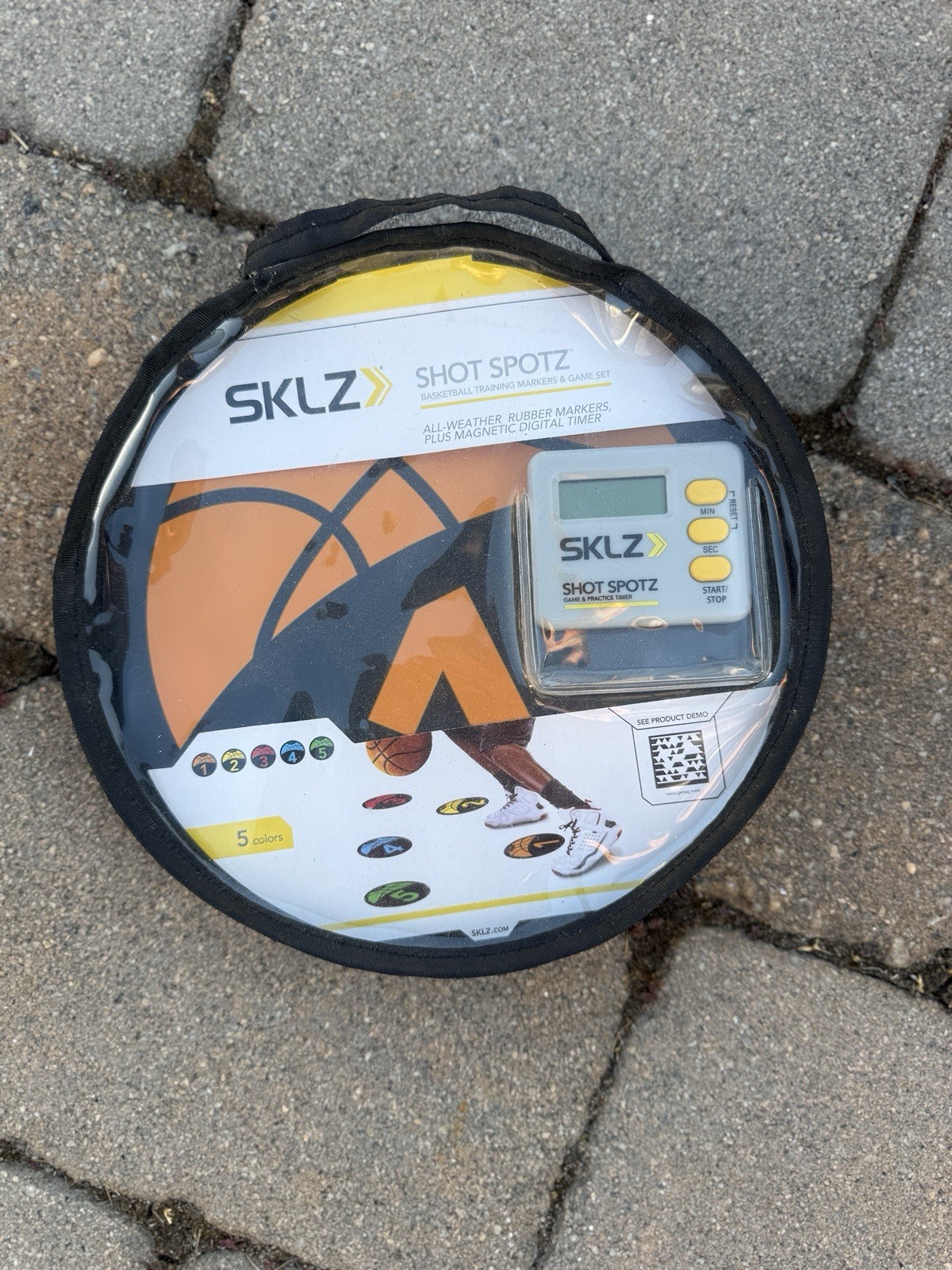 SKLZ Shot Spotz For Basketball Training And Digital Timer
