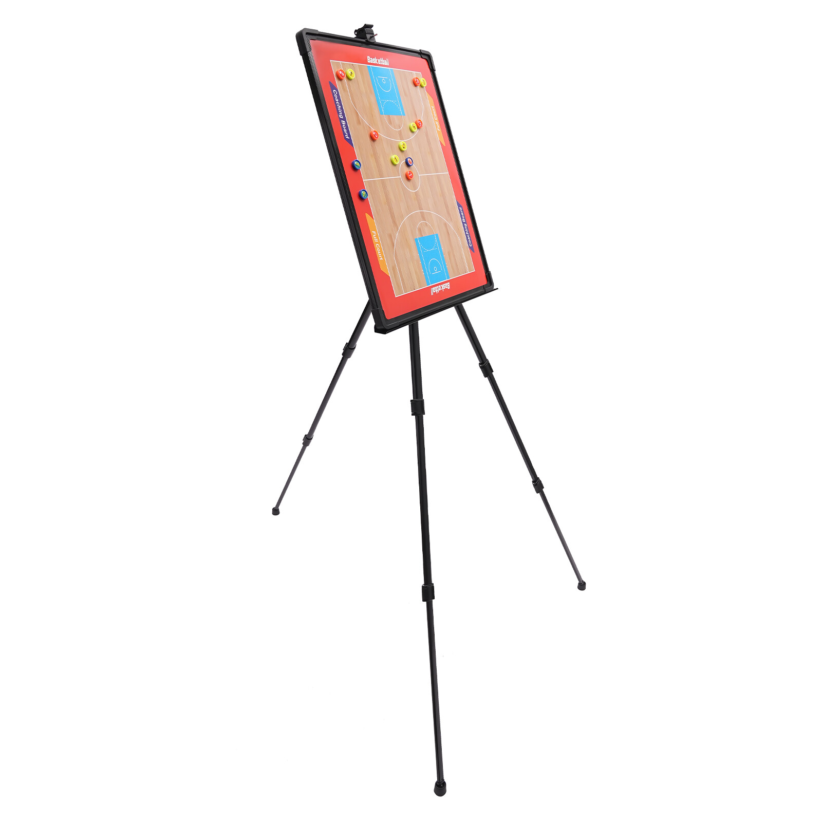 Magnetic Tactical Display Board for Basketball Coaching with Portable Stand