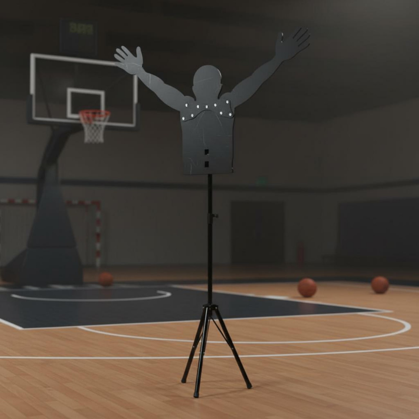Court Opponent Mannequin Counter-Interference Protective Practice Mannequin