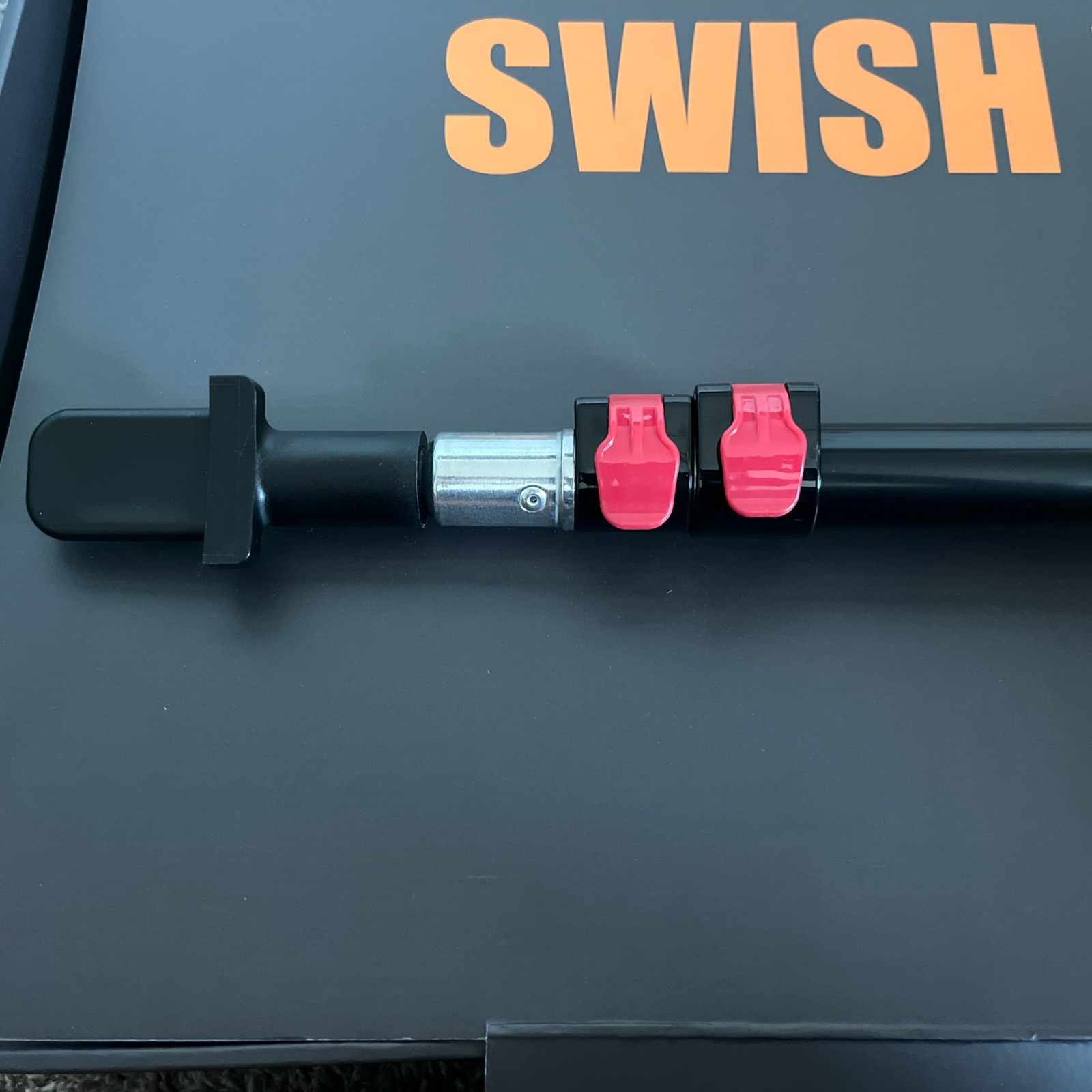 Swish Rim Reducer Shooting Trainer – New Open Box W/ Swish Rim & Extension Pole