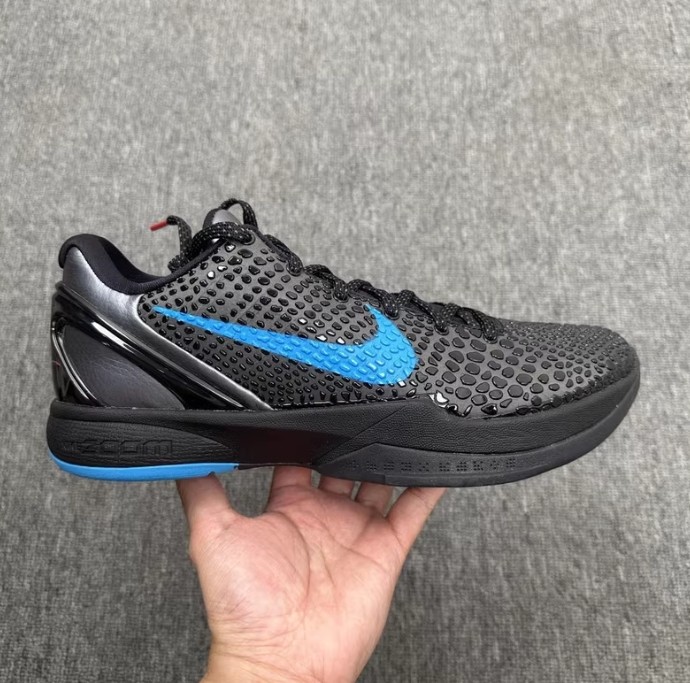 Zoom Kobe 6 Protro Dark Knight New Men’s & Women’s Authentic Basketball Sneakers