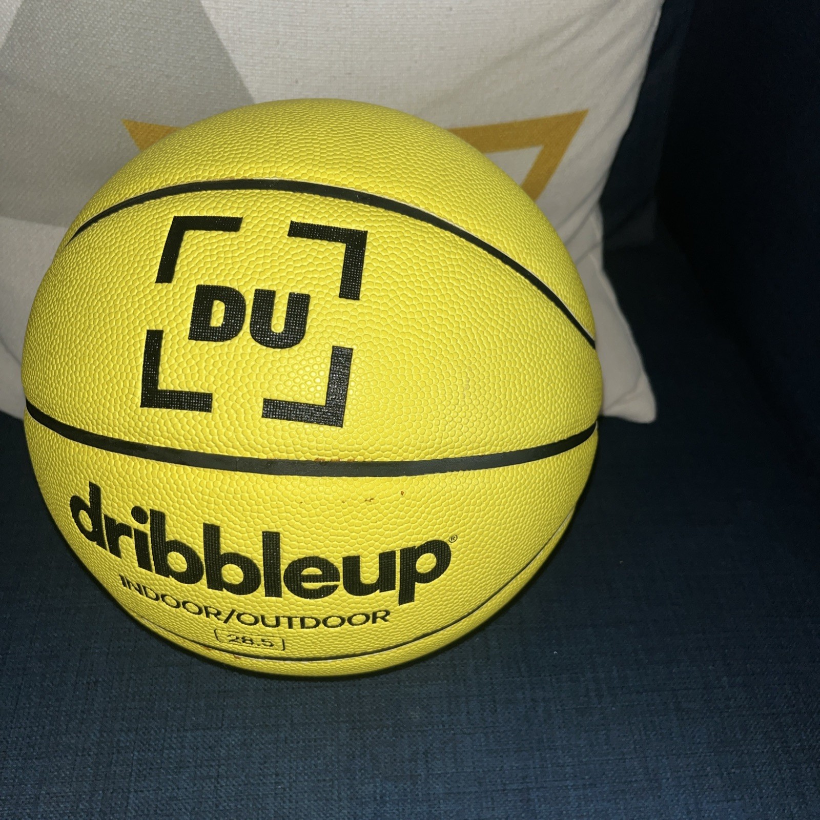 Dribble Up ‘DU’ Junior Size Basketball (28.5) For Indoor Or Outdoor Excellent