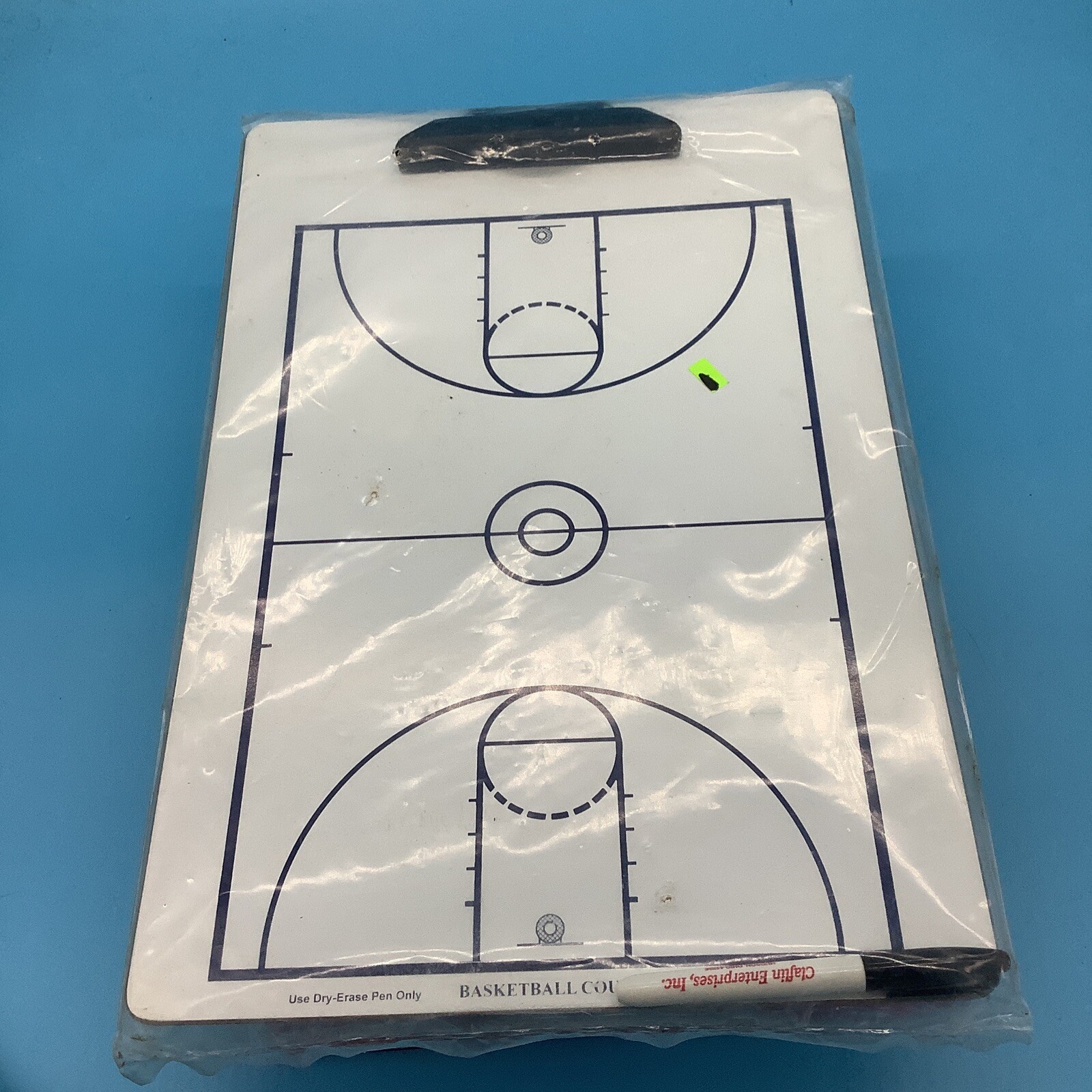 Sport Write Pro Basketball Write on Wipe Off Coaching Dry Erase Board 18 x12.5