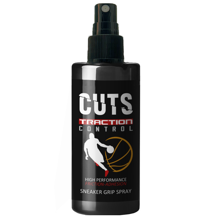 Cuts Traction Control Basketball Shoe Grip Spray – Increase Grip on Sport Courts