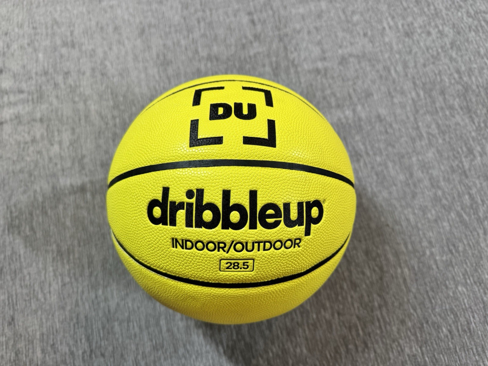 DRIBBLE UP Dribbleup SMART BASKETBALL 28.5 Junior Size Indoor Outdoor Yellow