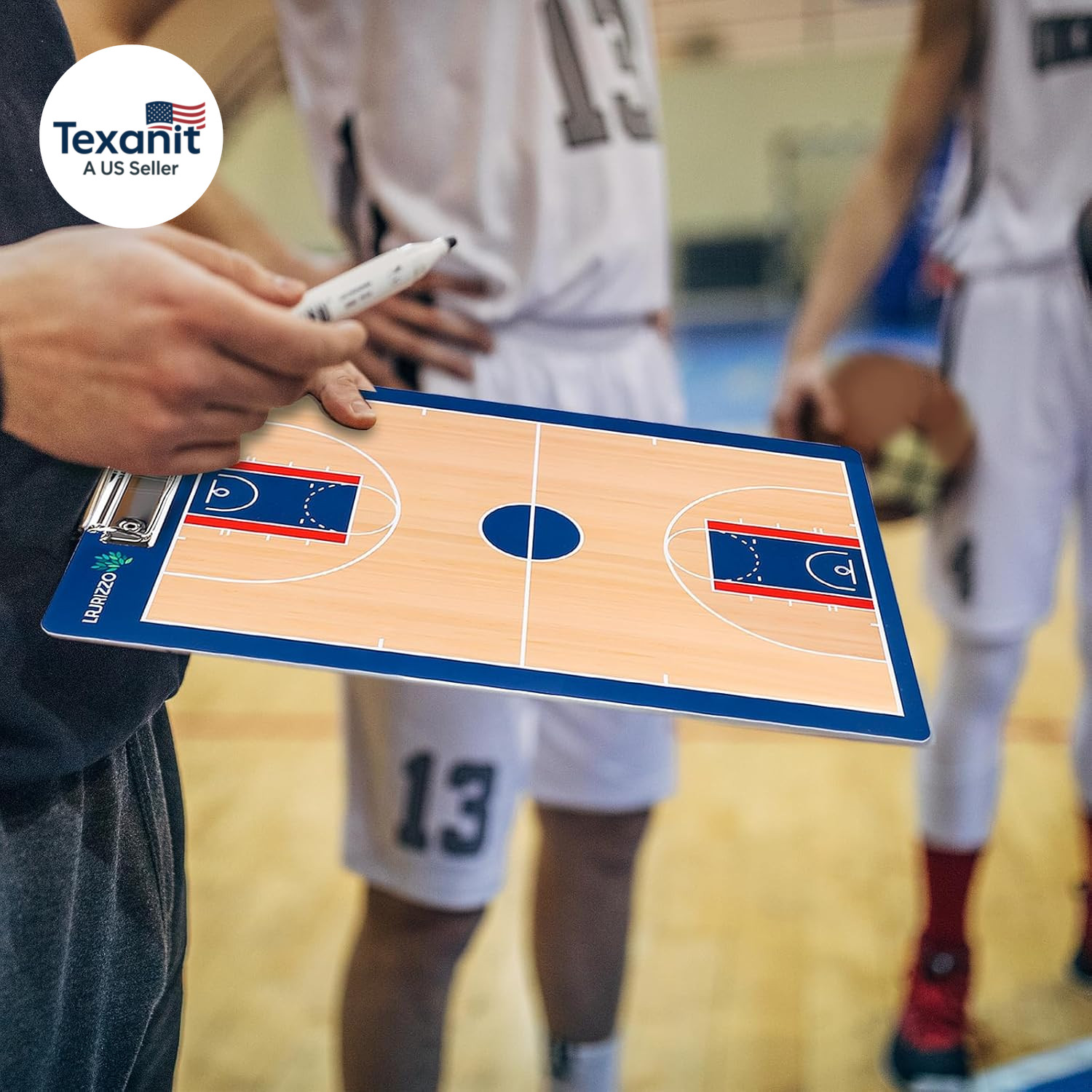 Basketball Dry Erase Coaches Clipboard, Basketball Clipboard for Coaches Double-