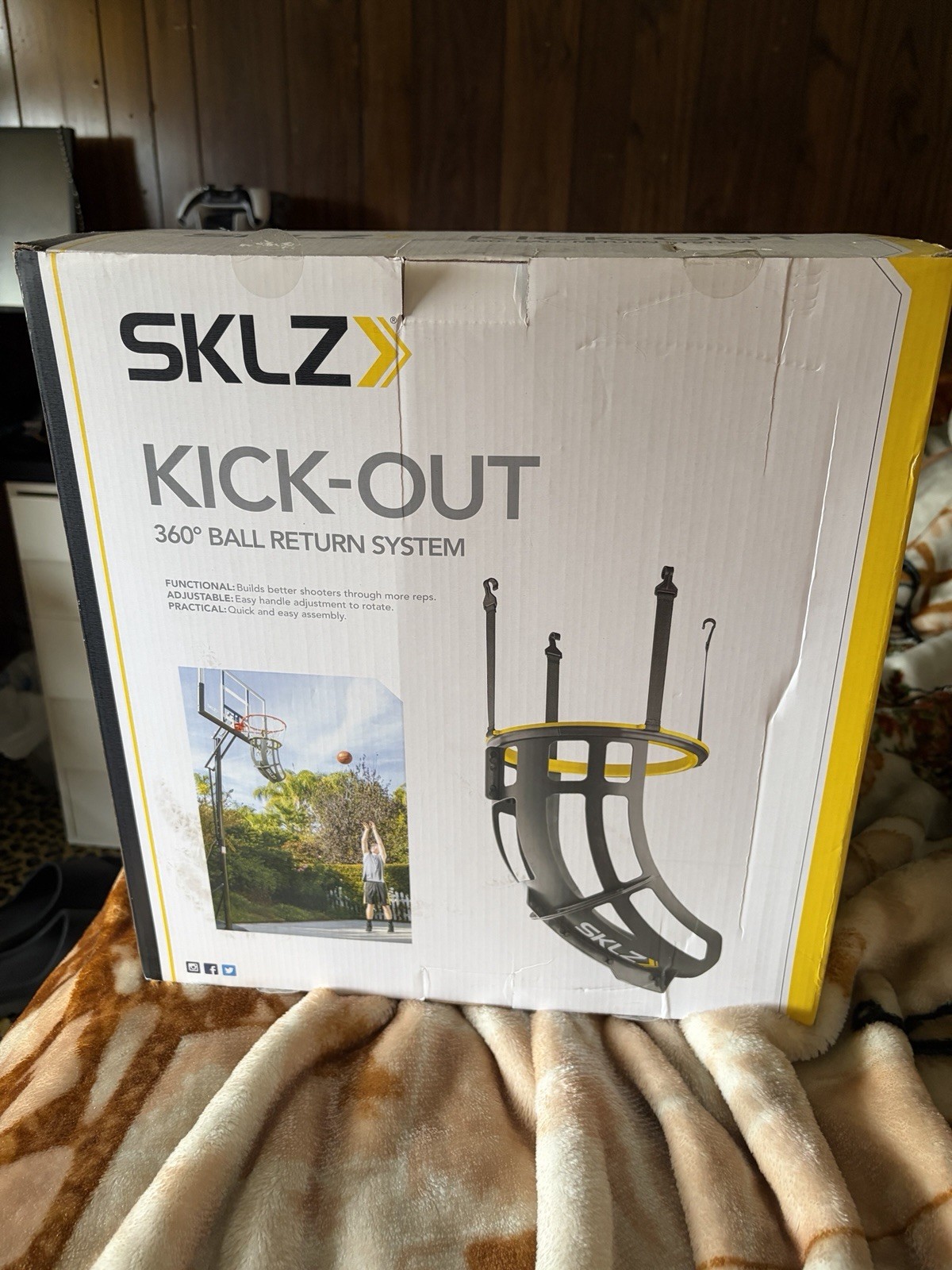 Sklz Kick Out For Basketball Hoop