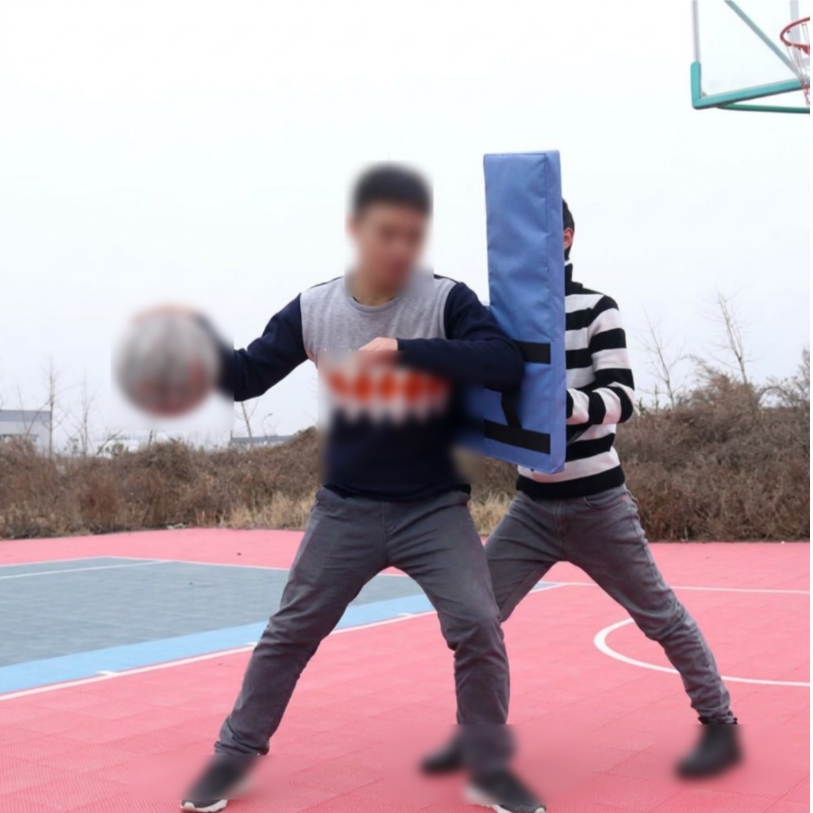 Basketball Training Board Rectangular Sports Equipment PU