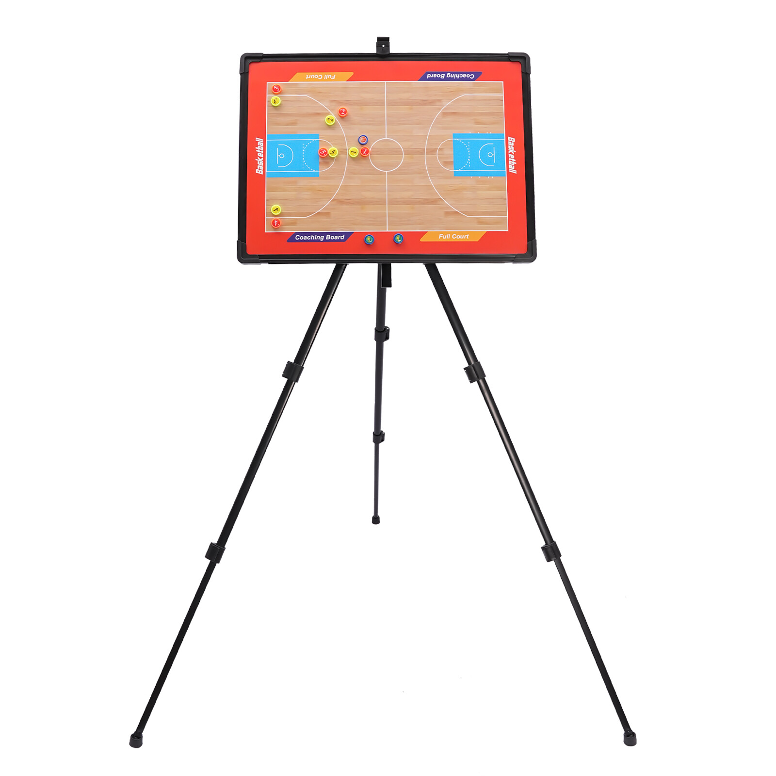 Basketball Coaching Board Coaches Command Strategy Tactic Marker Board Tripod US